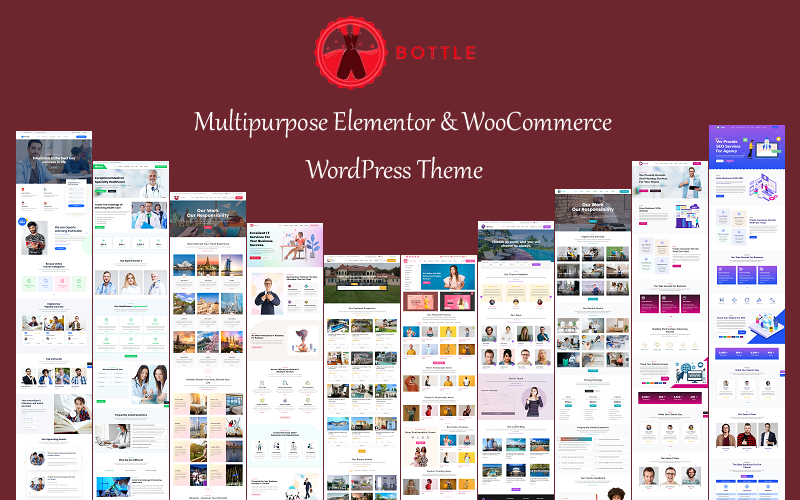 Bottle - Multipurpose WordPress Theme.