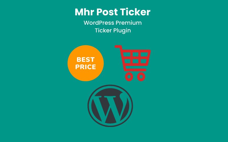 Mhr Post Ticker - WordPress Plugin.