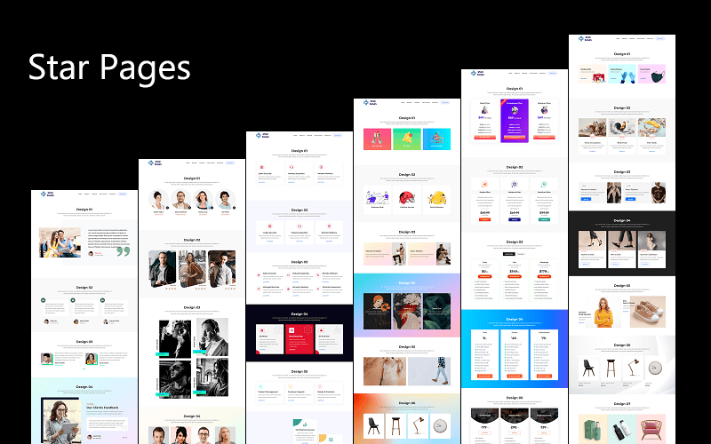 Special Website Page Template.